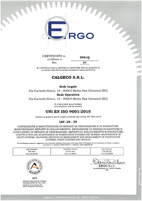 UNI EN ISO 9001:2008